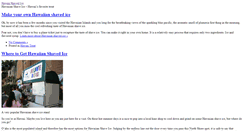 Desktop Screenshot of hawaiishavedice.com